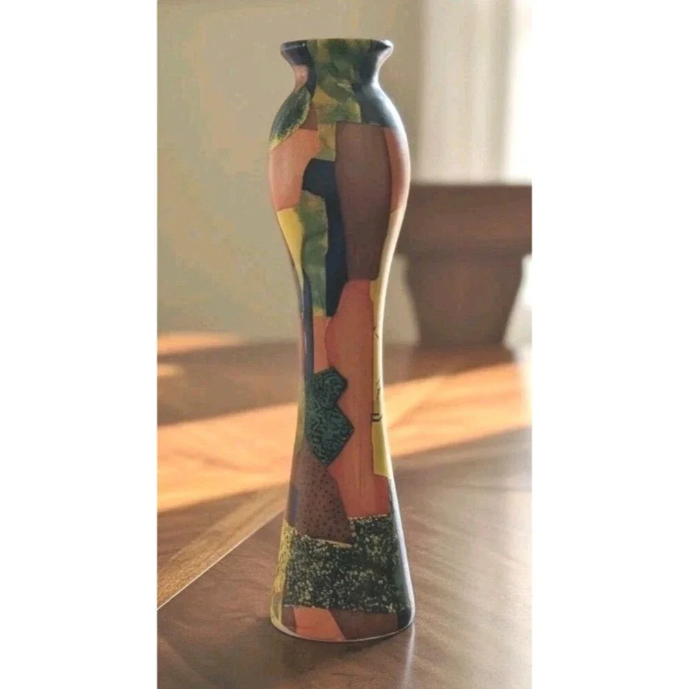 Modern Patchwork Ceramic Vase 13